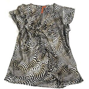 Always Sunny Sunny Leigh Ruffle Blouse 1X​​